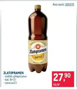 Makro Zlatopramen nabídka