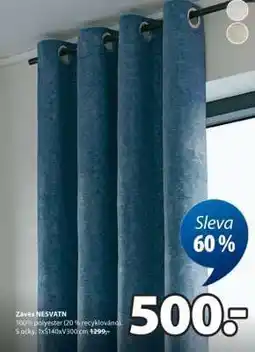 JYSK ZÁVĚS NESVATN nabídka