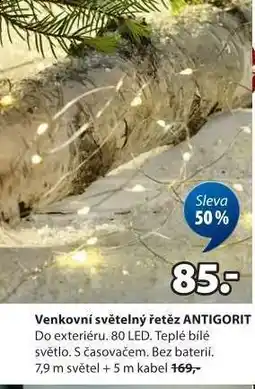 JYSK Venkovní světelný řetěz ANTIGORIT nabídka