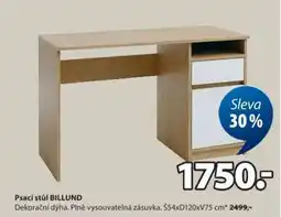 JYSK PSACÍ STŮL BILLUND nabídka