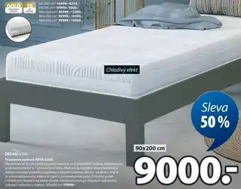 DREAMZONE Pružinová matrace REVA G560