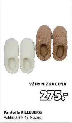 JYSK Pantofle KILLEBERG nabídka