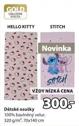 JYSK DĚTSKÉ OSUŠKY nabídka