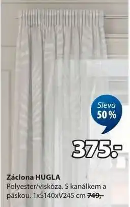 JYSK Záclona HUGLA nabídka