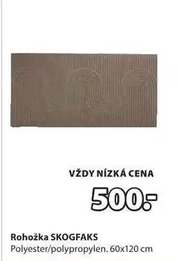 JYSK Rohožka SKOGFAKS nabídka