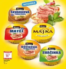 Globus Hamé Paštika různé druhy nabídka