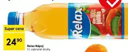 Tesco Relax Nápoj nabídka