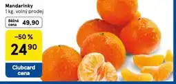 Tesco Mandarinky nabídka