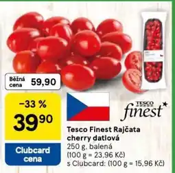 Tesco Tesco Finest Rajčata cherry datlová nabídka
