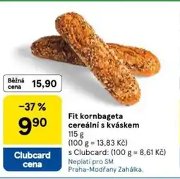 Tesco Fit kornbageta cereální s kváskem nabídka