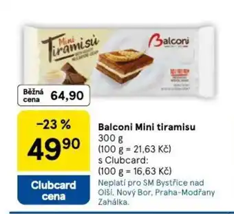 Balconi Mini tiramisu