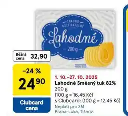 Tesco Lahodné Směsný tuk 82% nabídka