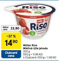 Tesco Müller Riso Mléčná rýže jahoda nabídka