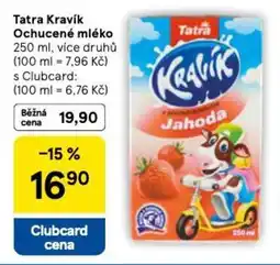 Tesco Tatra Kravík Ochucené mléko nabídka