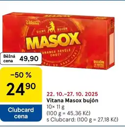 Tesco Vitana Masox bujón nabídka