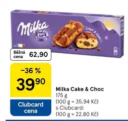 Tesco Milka Cake & Choc nabídka