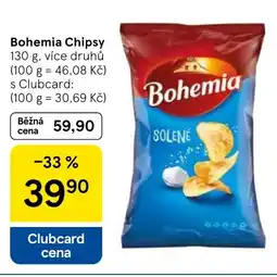 Tesco Bohemia Chipsy nabídka