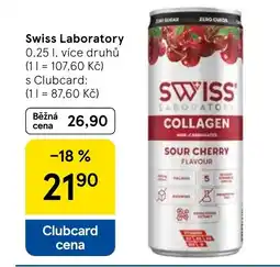 Tesco Swiss Laboratory nabídka