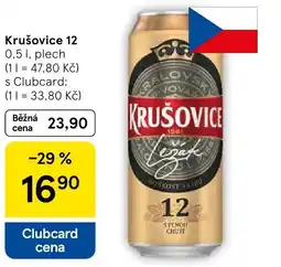 Tesco Krušovice 12 nabídka