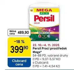 Tesco Persil Prací prostředek Mega nabídka