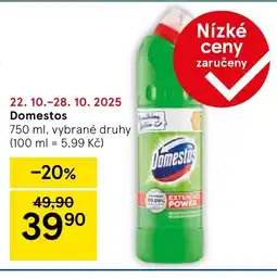 Tesco Domestos nabídka