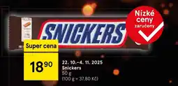Tesco Snickers nabídka