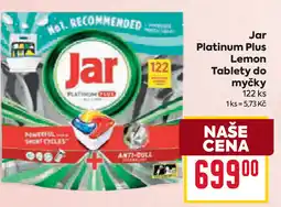 Billa Jar Platinum Plus Lemon Tablety do myčky nabídka