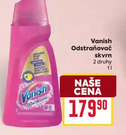 Billa Vanish Odstraňovač skvrn nabídka