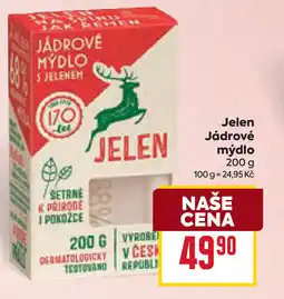 Billa Jelen Jádrové mýdlo nabídka