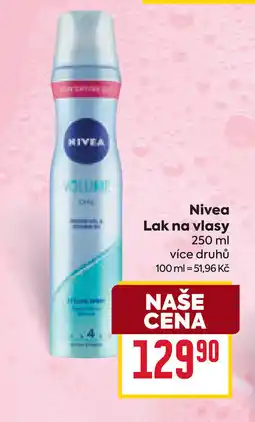 Billa NIVEA Lak na vlasy nabídka