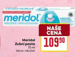 Billa Meridol Zubní pasta nabídka