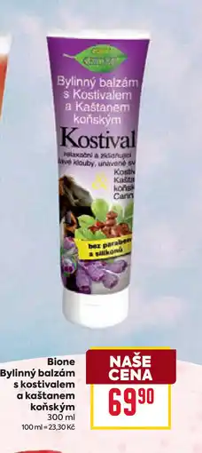 Billa Bione Bylinný balzám s kostivalem a kaštanem koňským nabídka