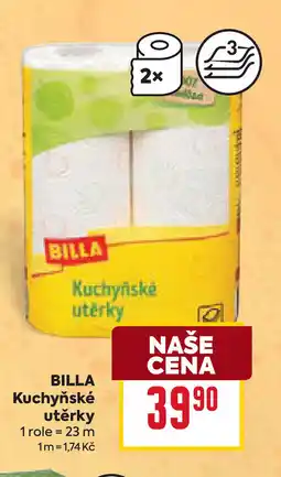 Billa BILLA Kuchyňské utěrky nabídka