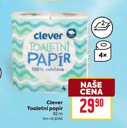 Billa Clever Toaletní papír nabídka