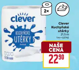 Billa Clever Kuchyňské utěrky nabídka