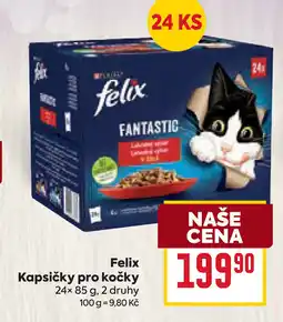 Billa Felix Kapsičky pro kočky nabídka