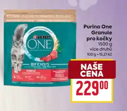 Billa Purina One Granule pro kočky nabídka