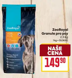 Billa ZooRoyal Granule pro psy nabídka