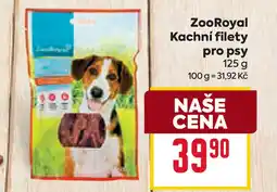 Billa ZooRoyal Kachní filety pro psy nabídka