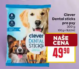 Billa Clever Dental sticks pro psy nabídka