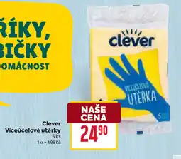 Billa Clever Víceúčelové utěrky nabídka