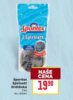 Billa Spontex Spirinett Drátěnka nabídka