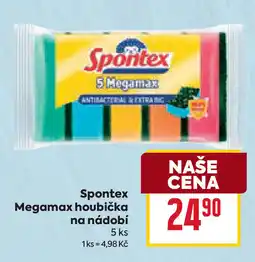 Billa Spontex Megamax houbička na nádobí nabídka