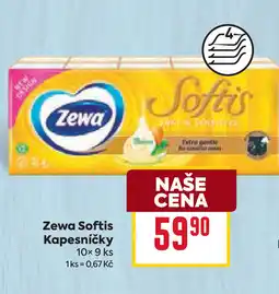Billa Zewa Softis Kapesníčky nabídka