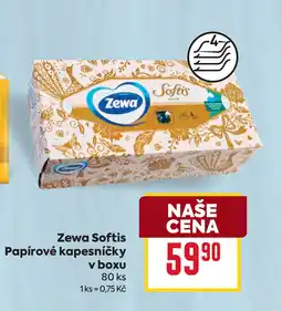 Billa Zewa Softis Papírové kapesníčky v boxu nabídka