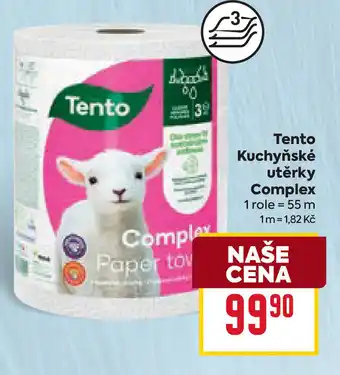 Billa Tento Kuchyňské utěrky Complex nabídka