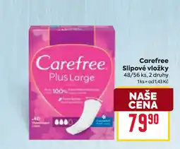 Billa Carefree Slipové vložky nabídka