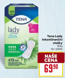 Billa Tena Lady Inkontinenční vložky nabídka