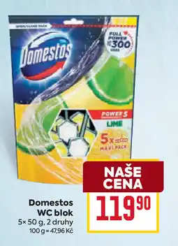 Billa Domestos WC blok nabídka