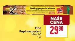 Billa FINO Papír na pečení nabídka